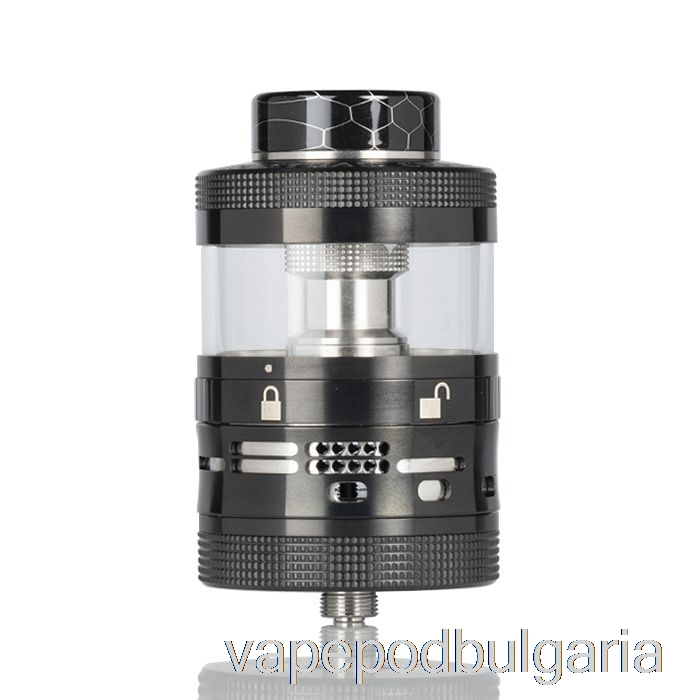 Vape Bulgaria Steam Crave ароматизатор Ragnar 35mm Rdta Basic Edition - черен